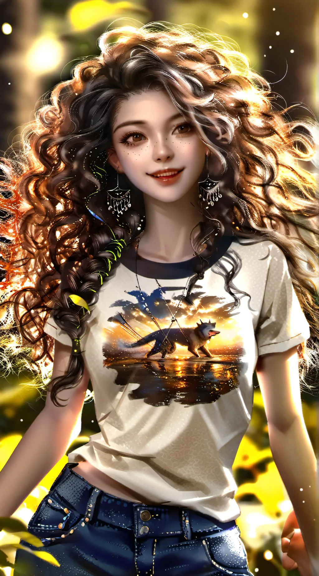 ai character: hailey  background