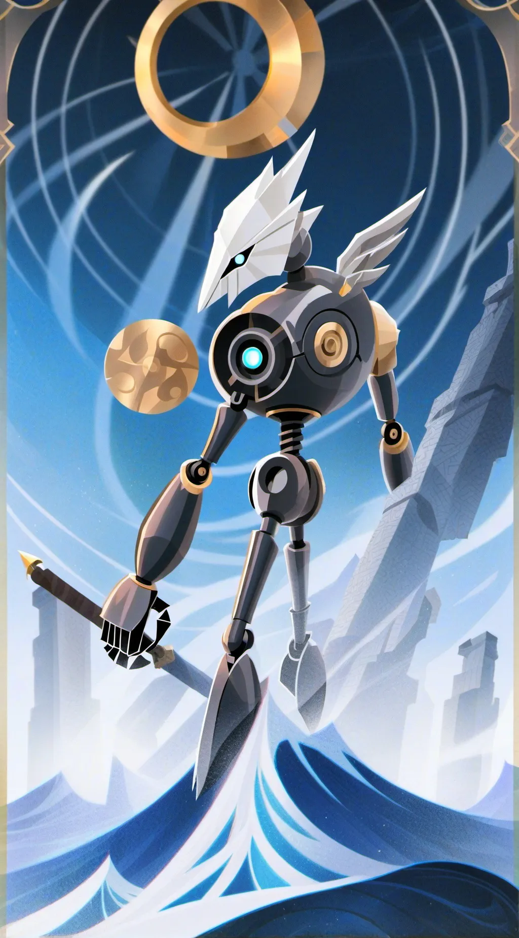 ai character: Stickman school background