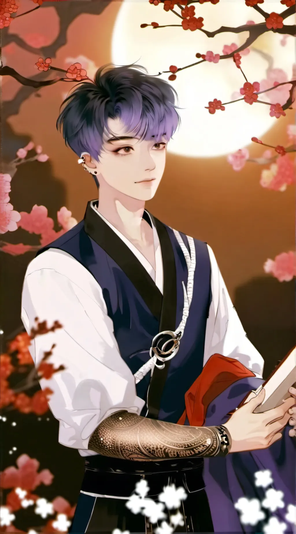 ai character: Carl  background