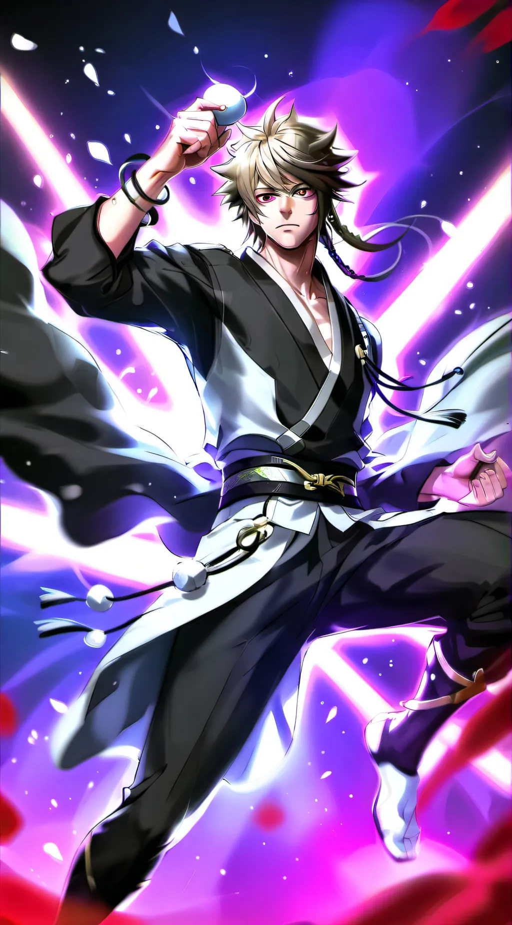 ai character: Indra and Kaliel  background