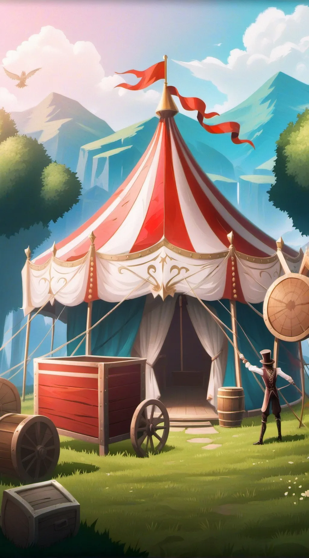 ai character: TADC,but your jax! background