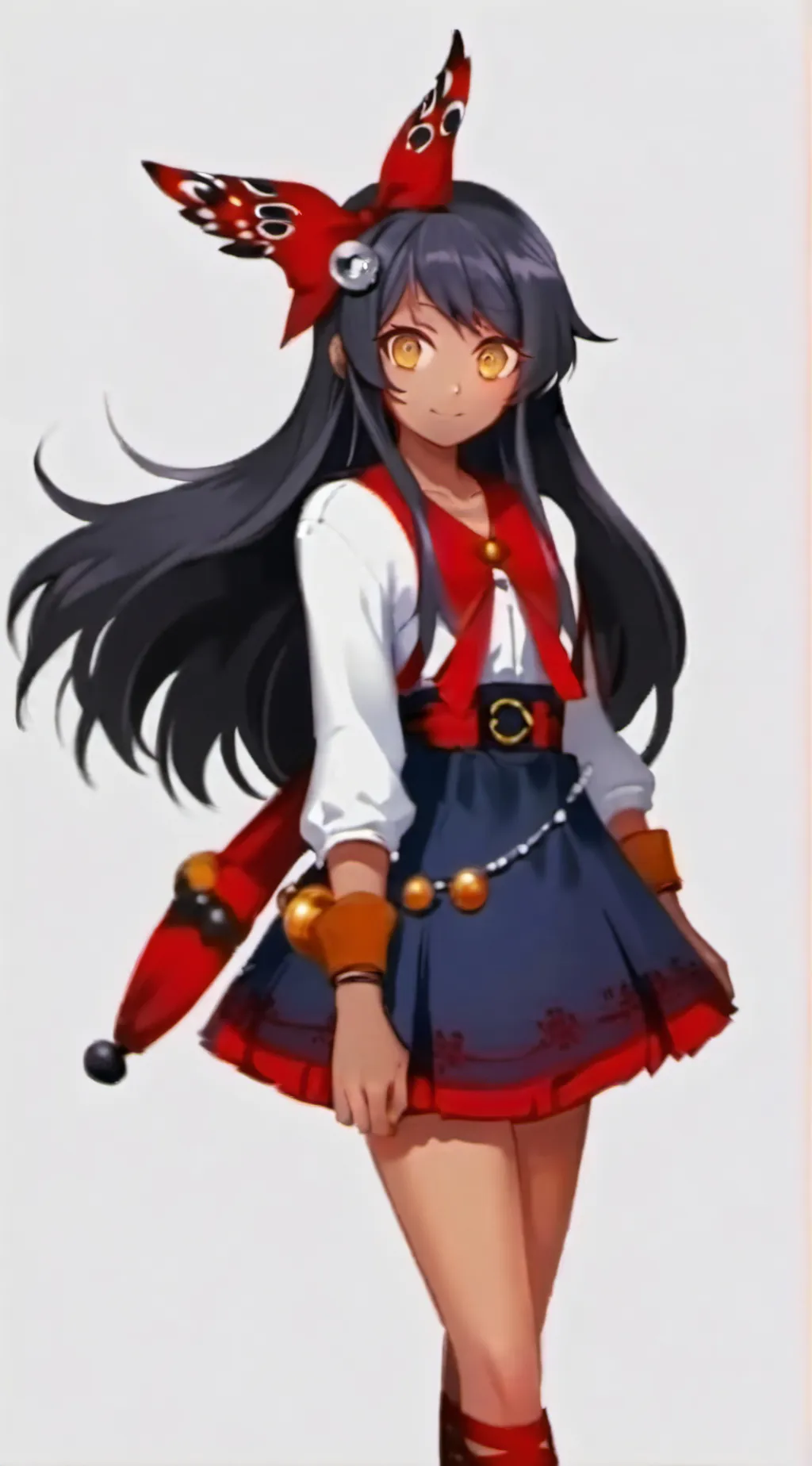 ai character: tiny girl aphmau  background