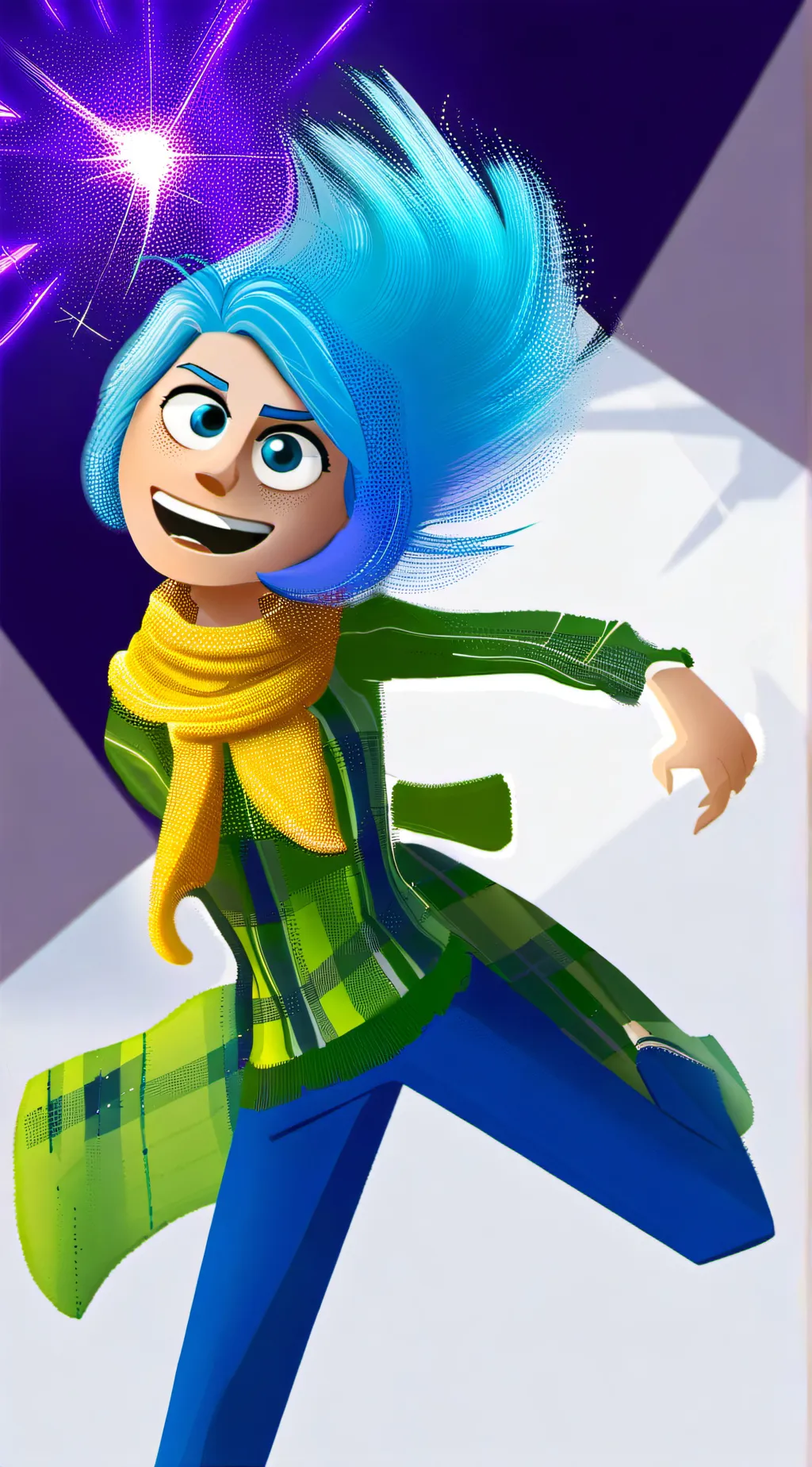 ai character: Negative emotions background