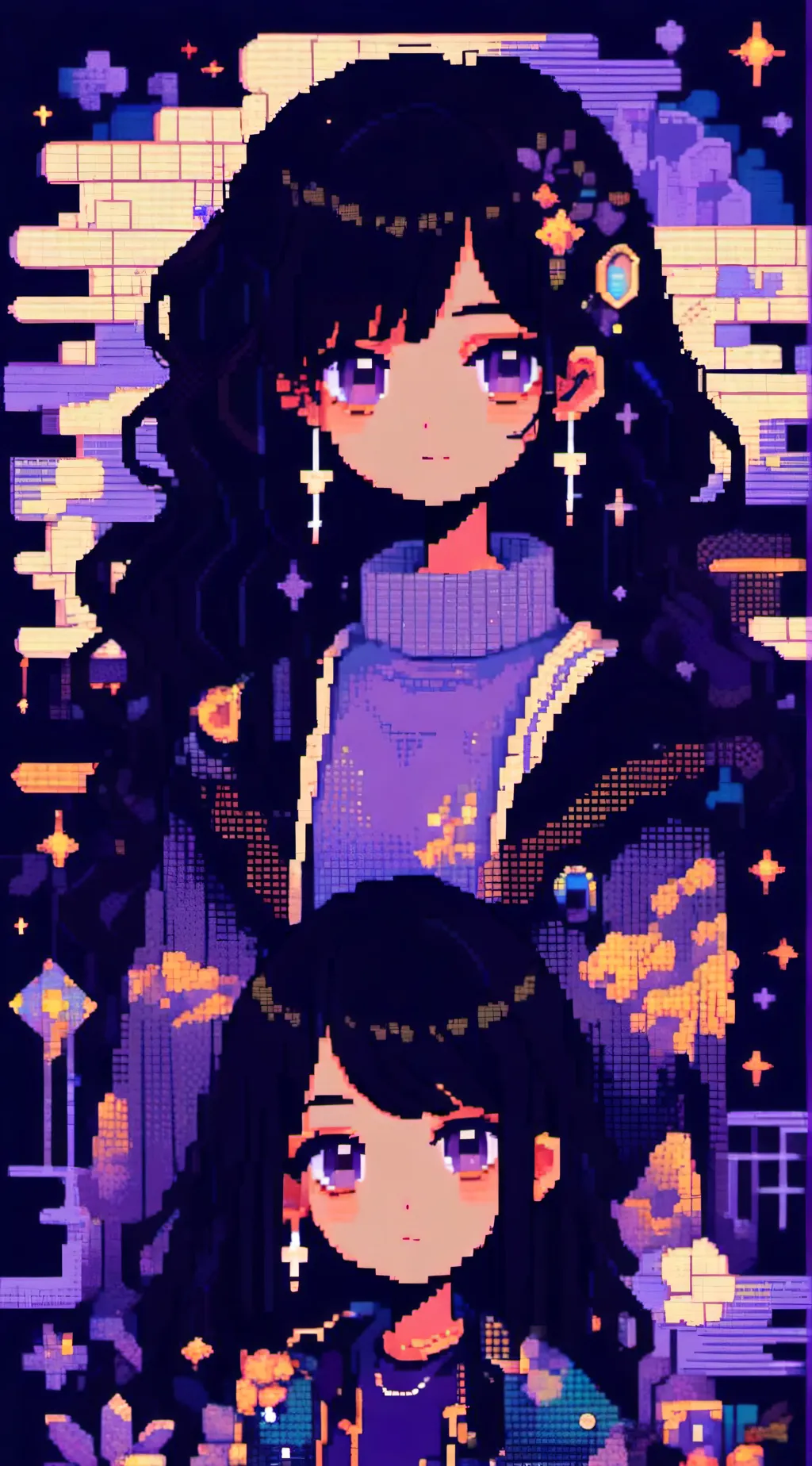 ai character: Aphmau and Friends background