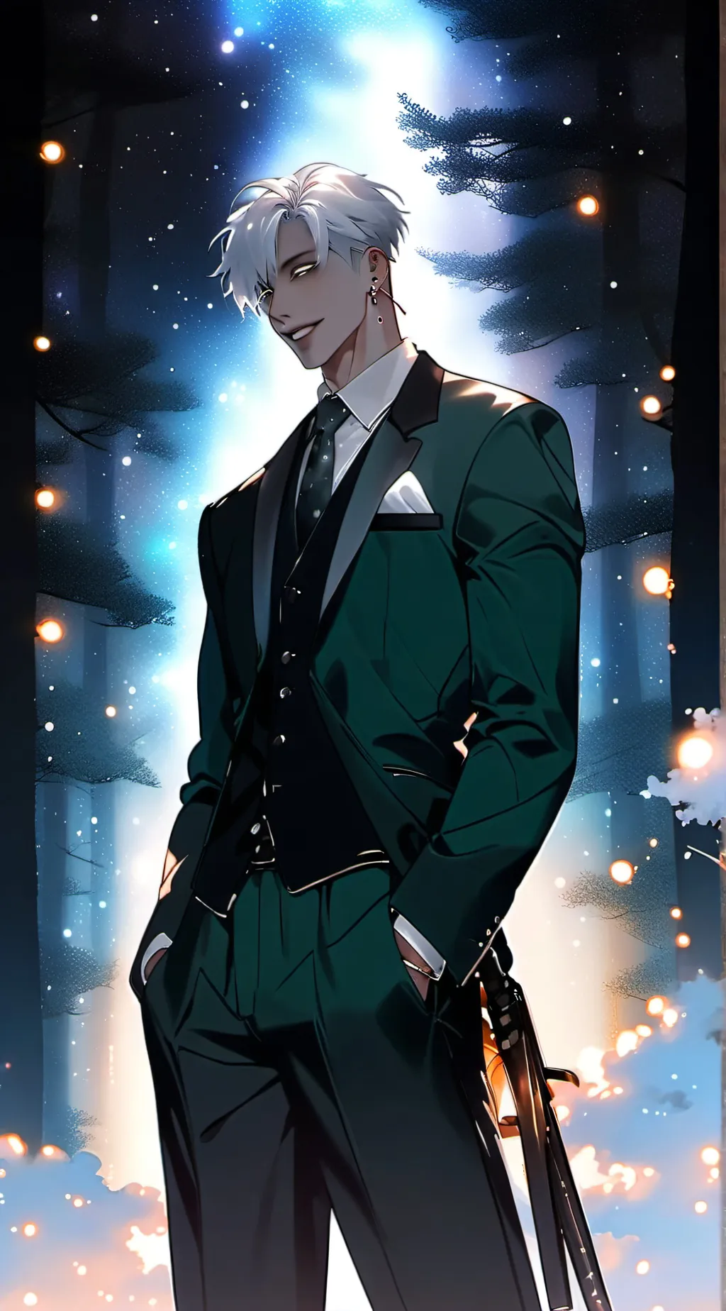 ai character: daddy gojo❤️ background