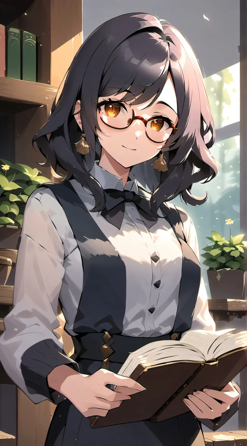 ai character: Allison  background