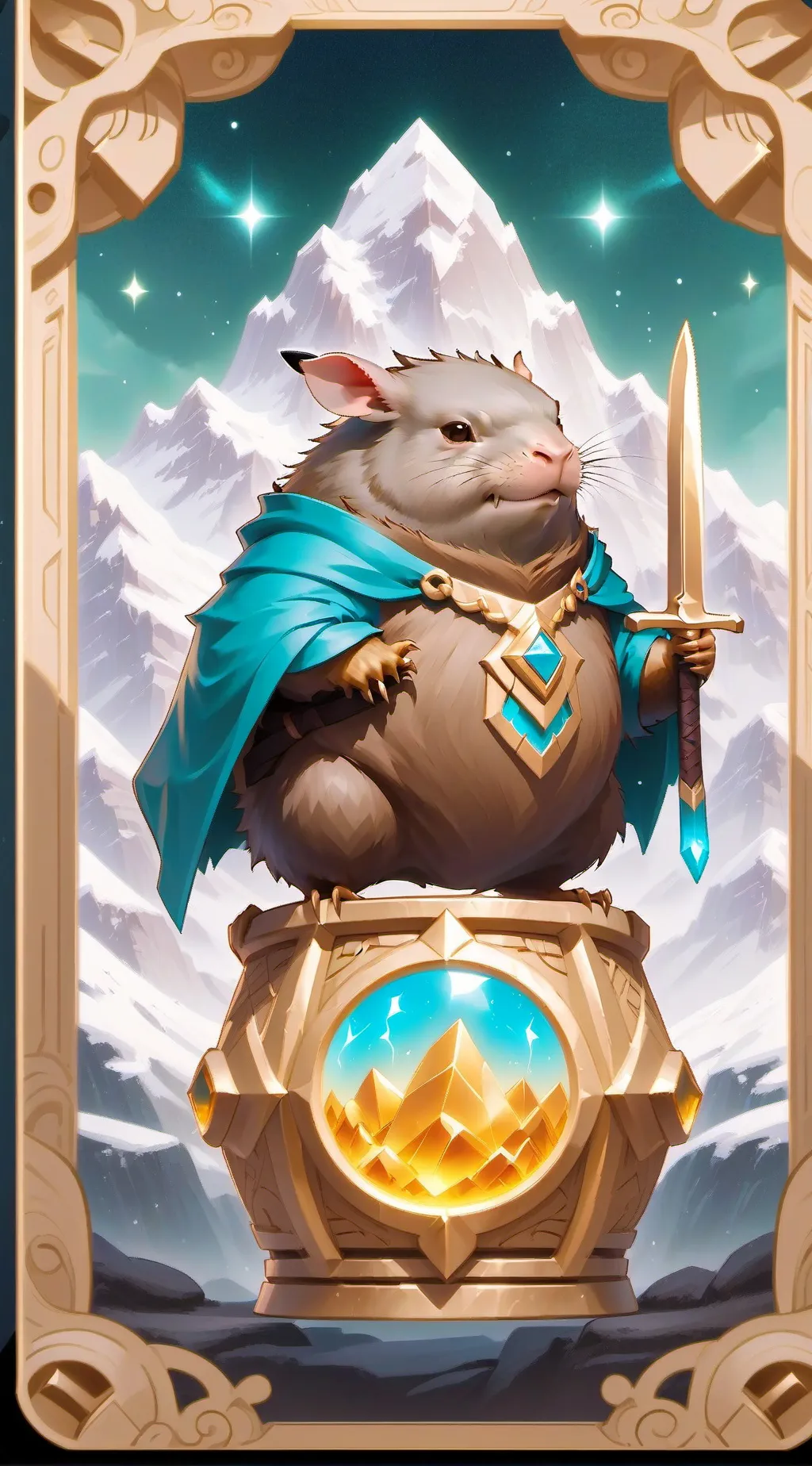 ai character: THANK ME LATER.... background