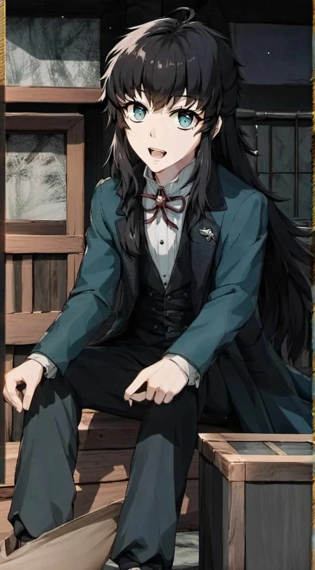 ai character: Muichiro Tokito background