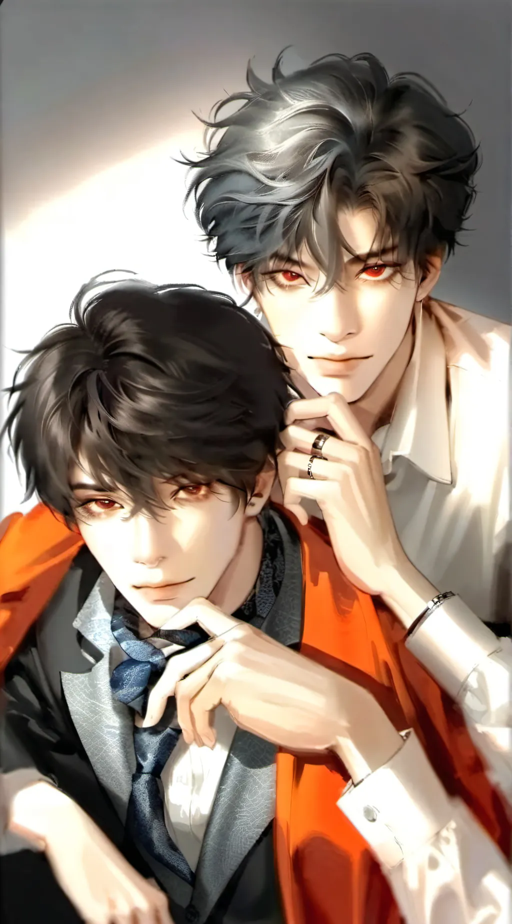 ai character: Jay and Ray background