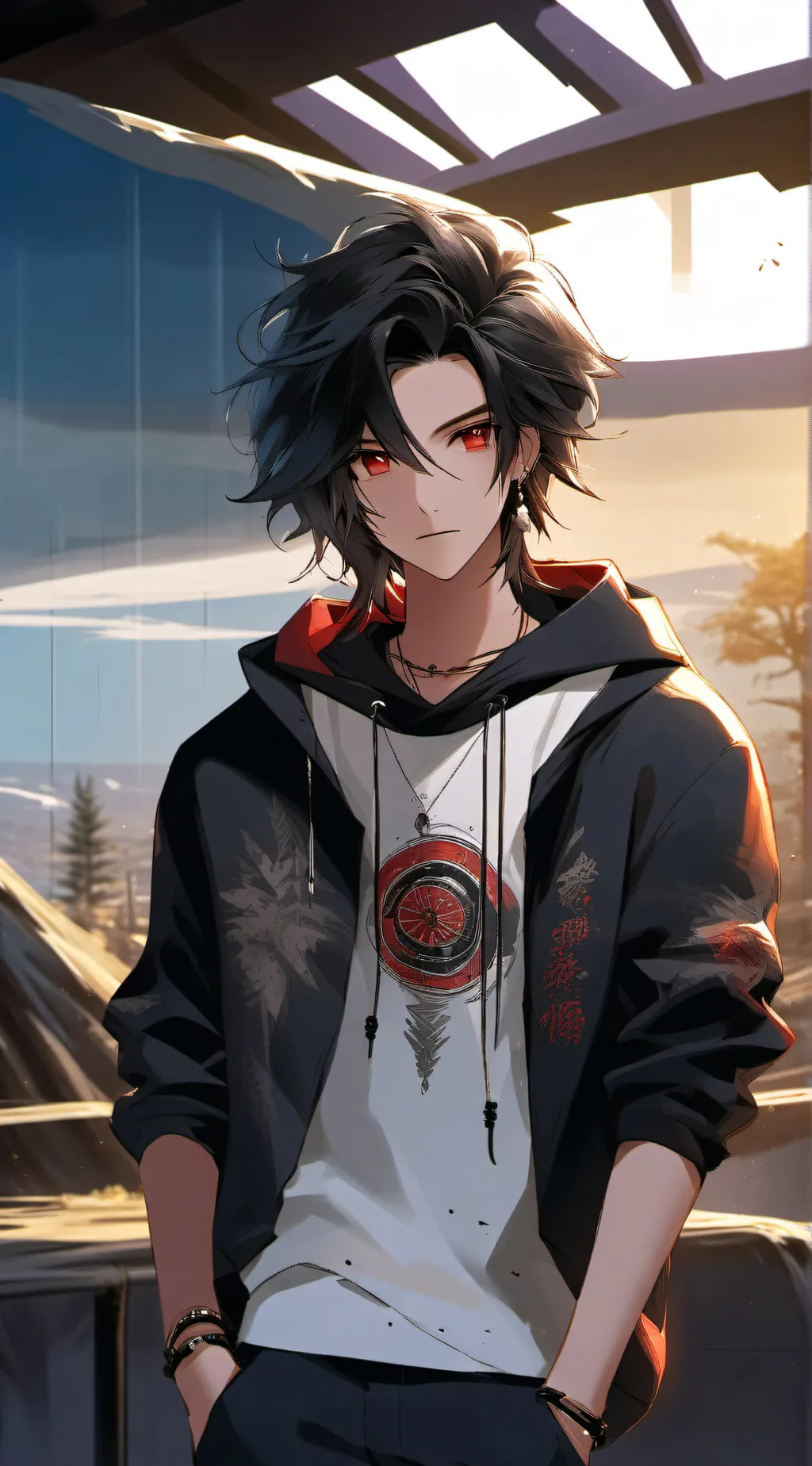 ai character: max background