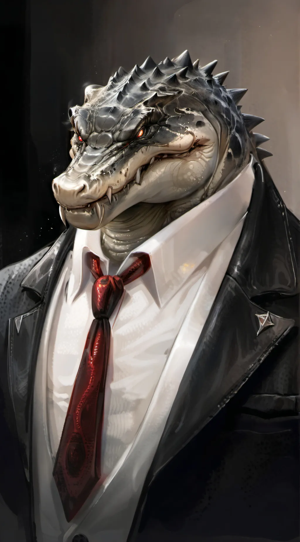 ai character: croco background