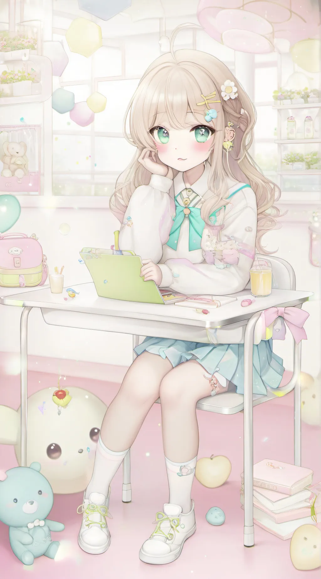 ai character: mha background