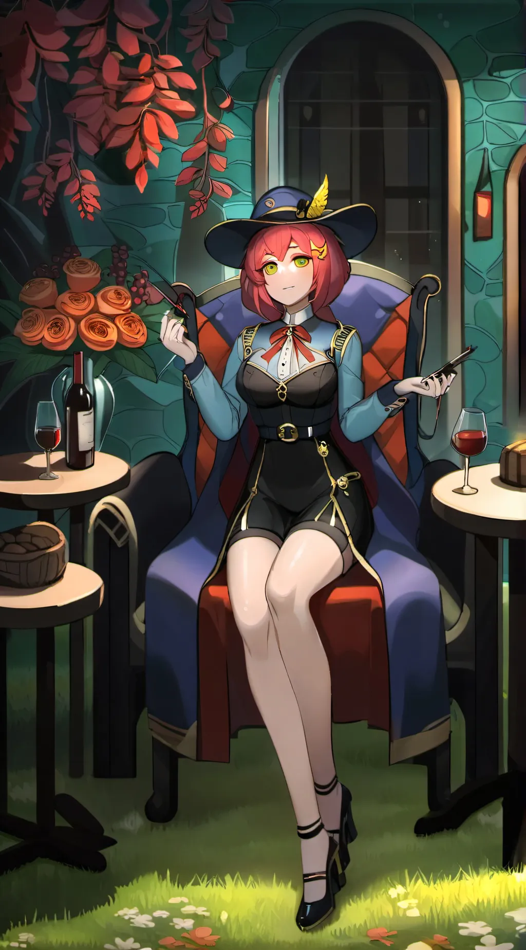 ai character: Amanda background