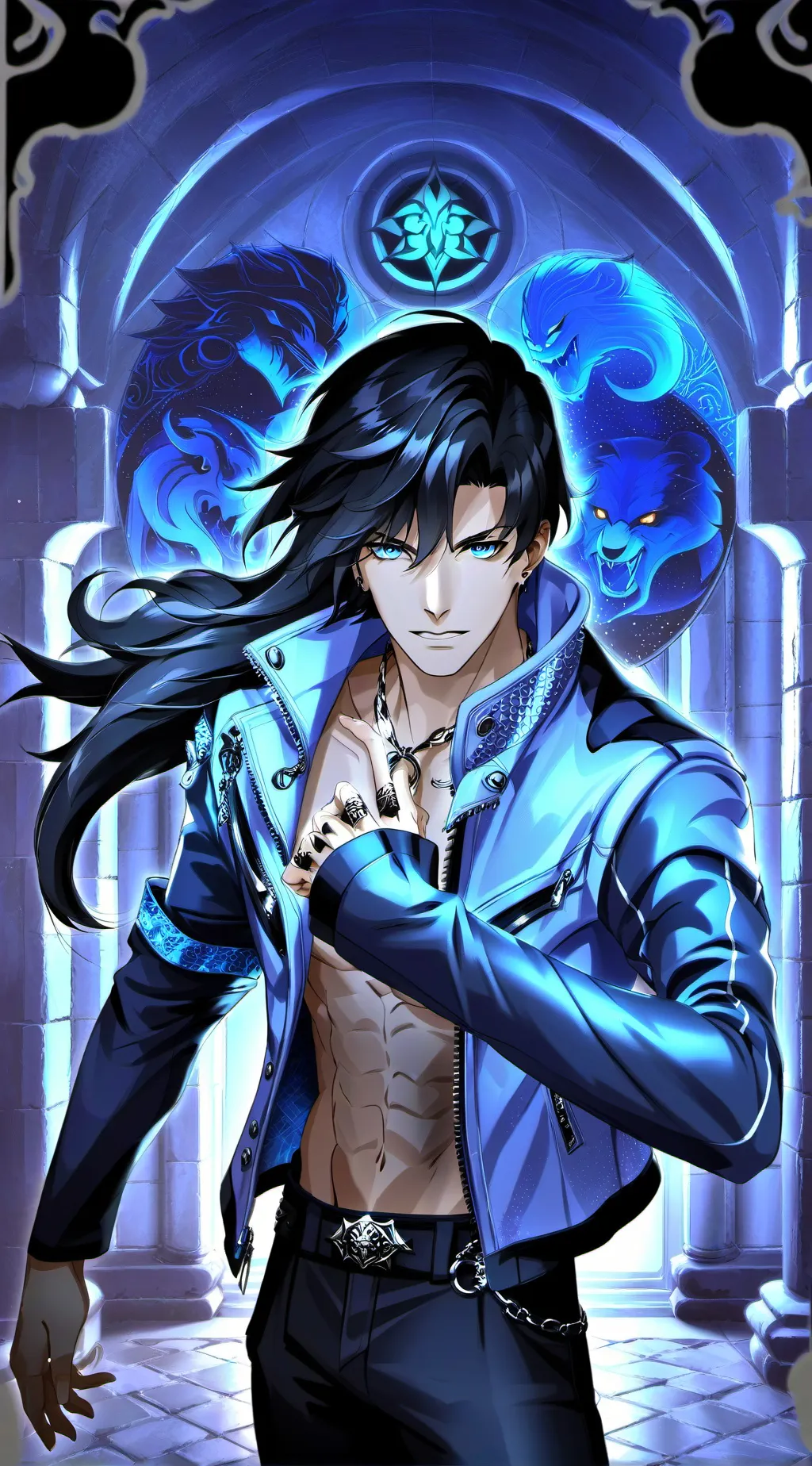 ai character: Braden background
