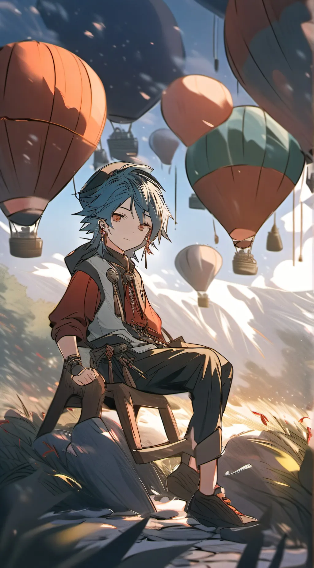 ai character: 😟👉🏿✋️😄😞🤬🤣🤛🏾🫳🏿🖕 background