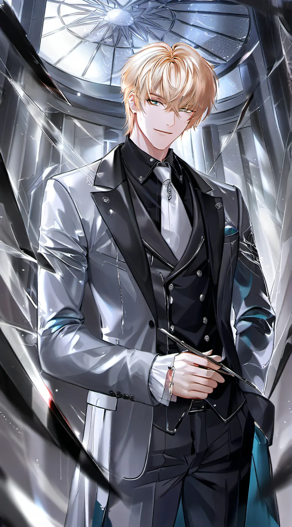 ai character: Leo background