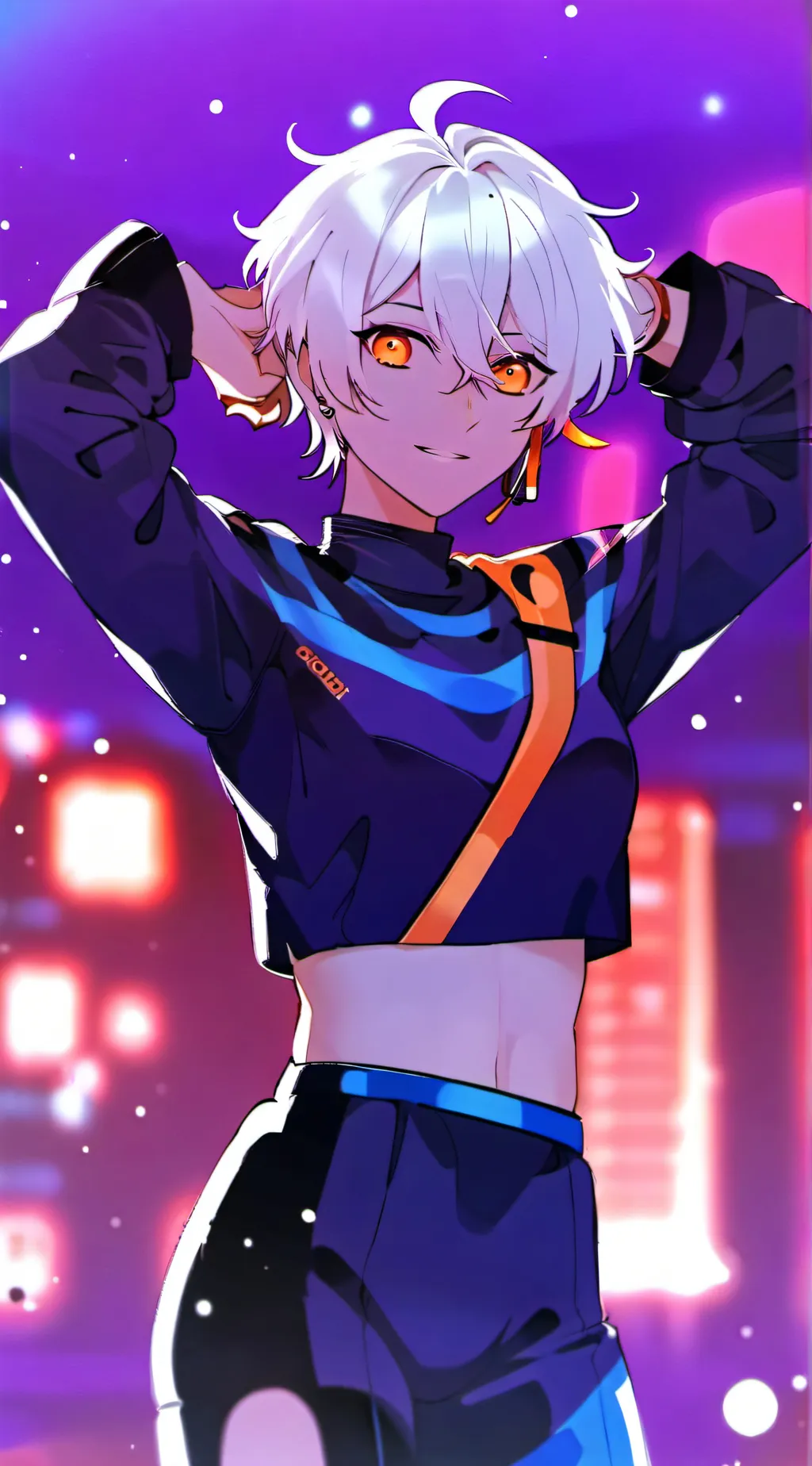 ai character: goko  background