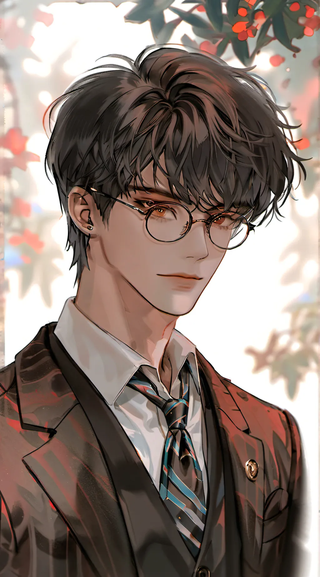 ai character: ○🌿max🌿○ background