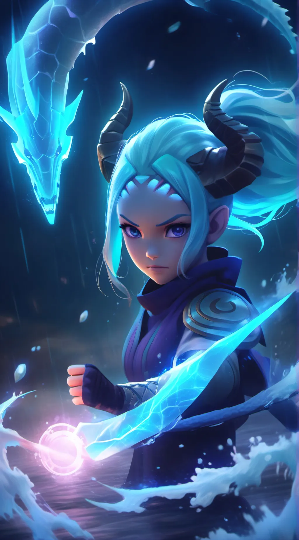 ai character: ◇Kumo Naite◇ background