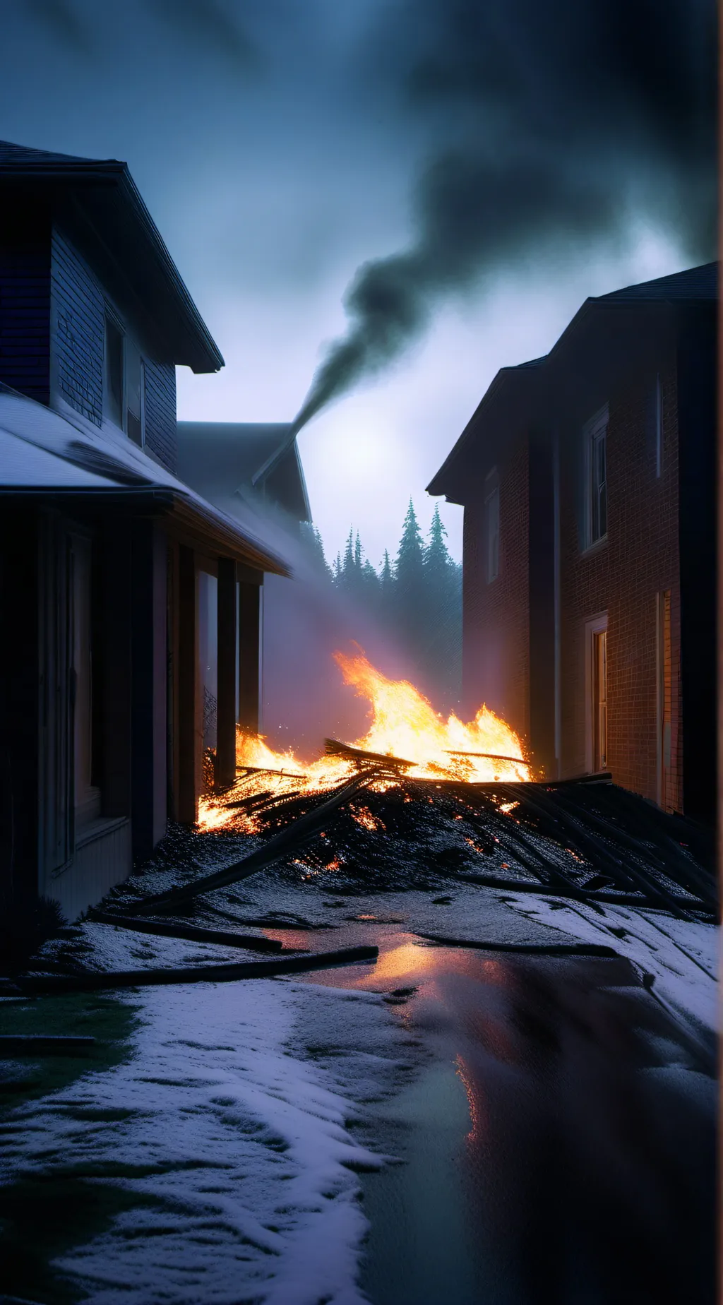 Talkie AI - Chat with burning house