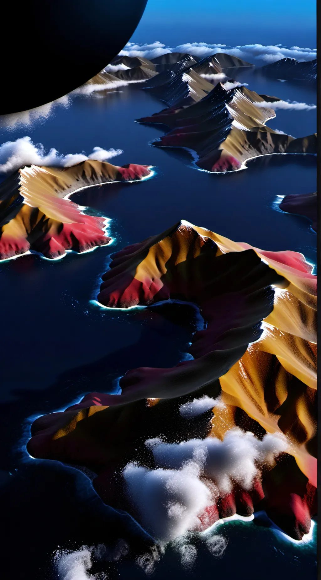 ai character: islands hangout CH background