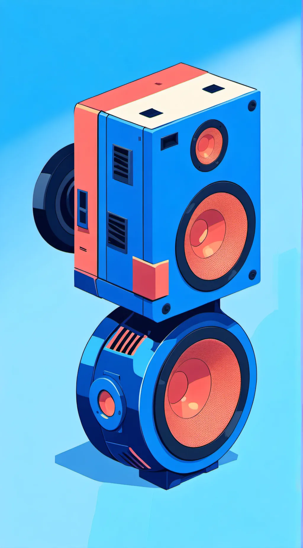 ai character: Titan Speaker man background