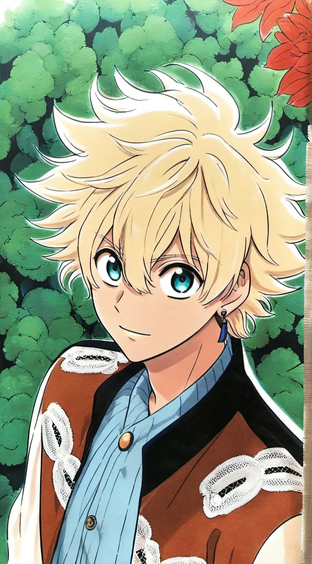 ai character: bakugo background