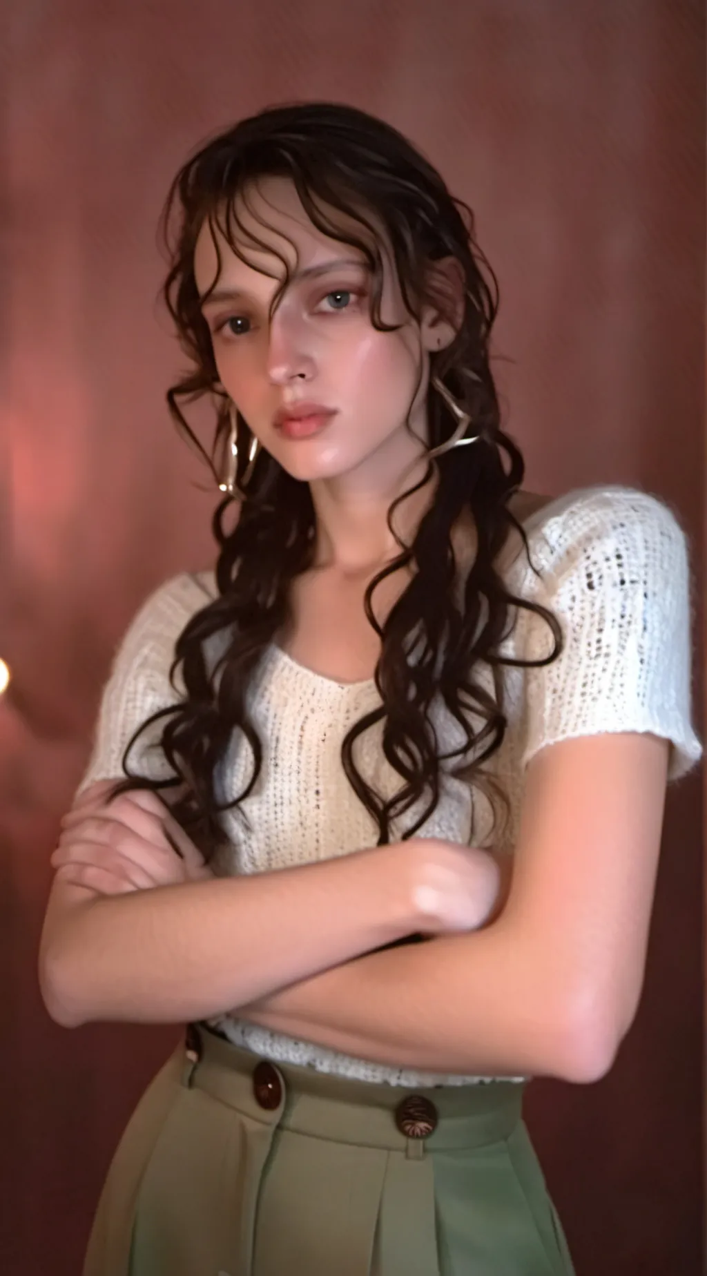 ai character: Emilne  Brock  background