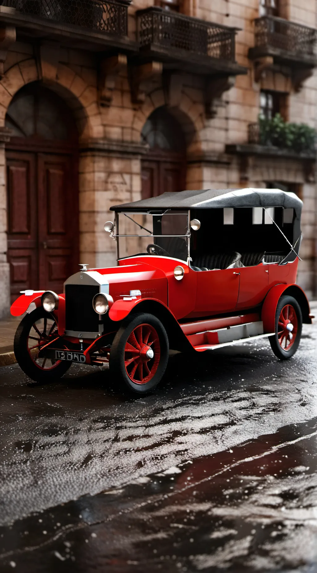 ai character: Peaky blinders  background