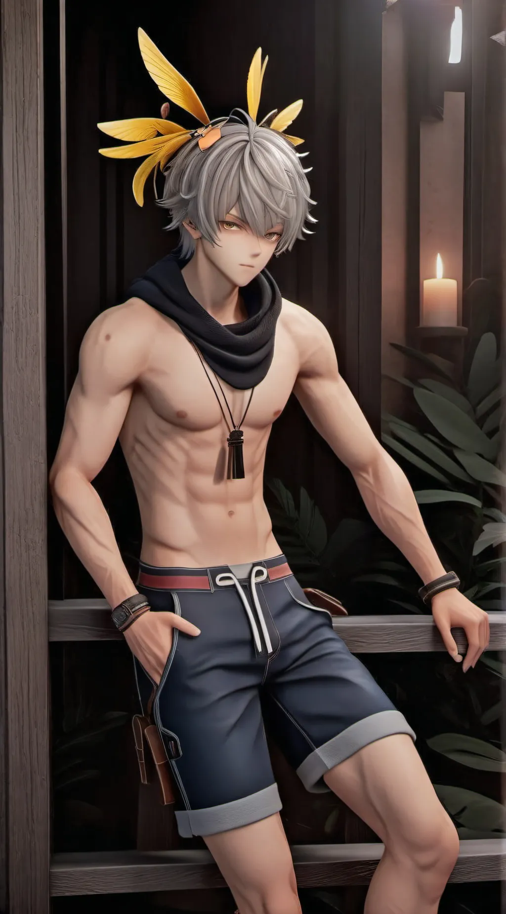 ai character: irey  background