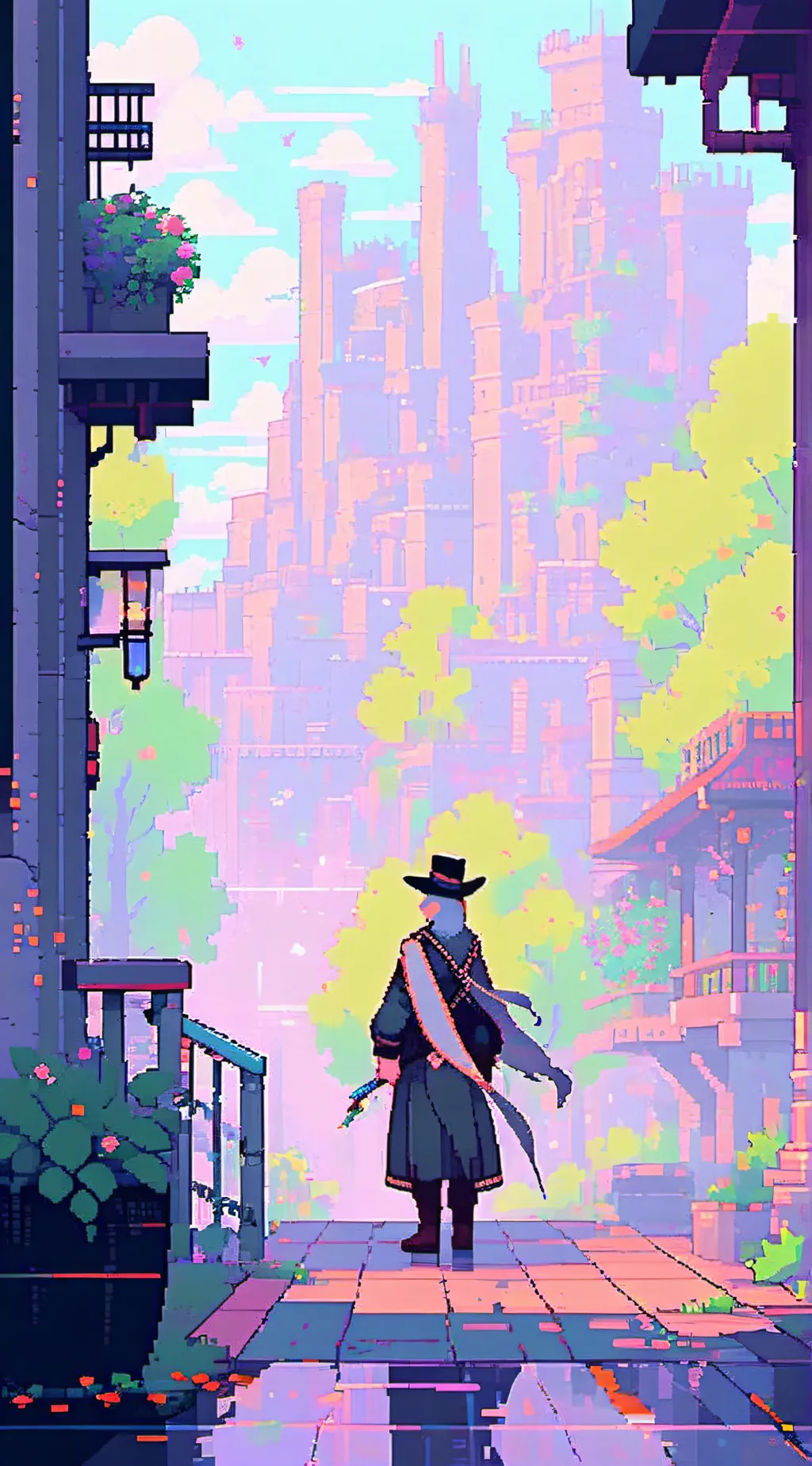 ai character: toji and megumi background