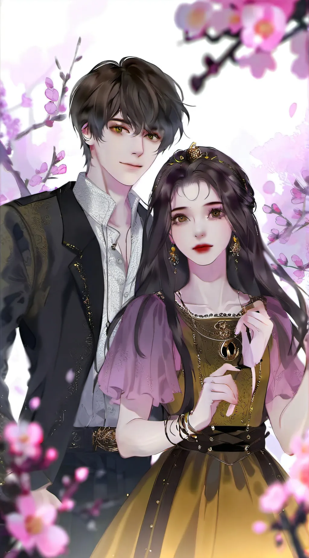 ai character: Mark and Julie background