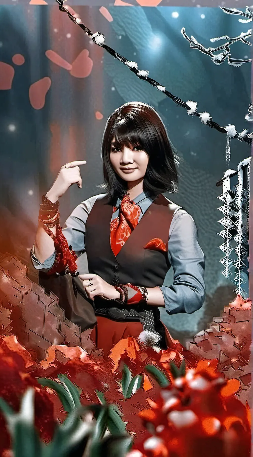 ai character: Gokaiger t or d background