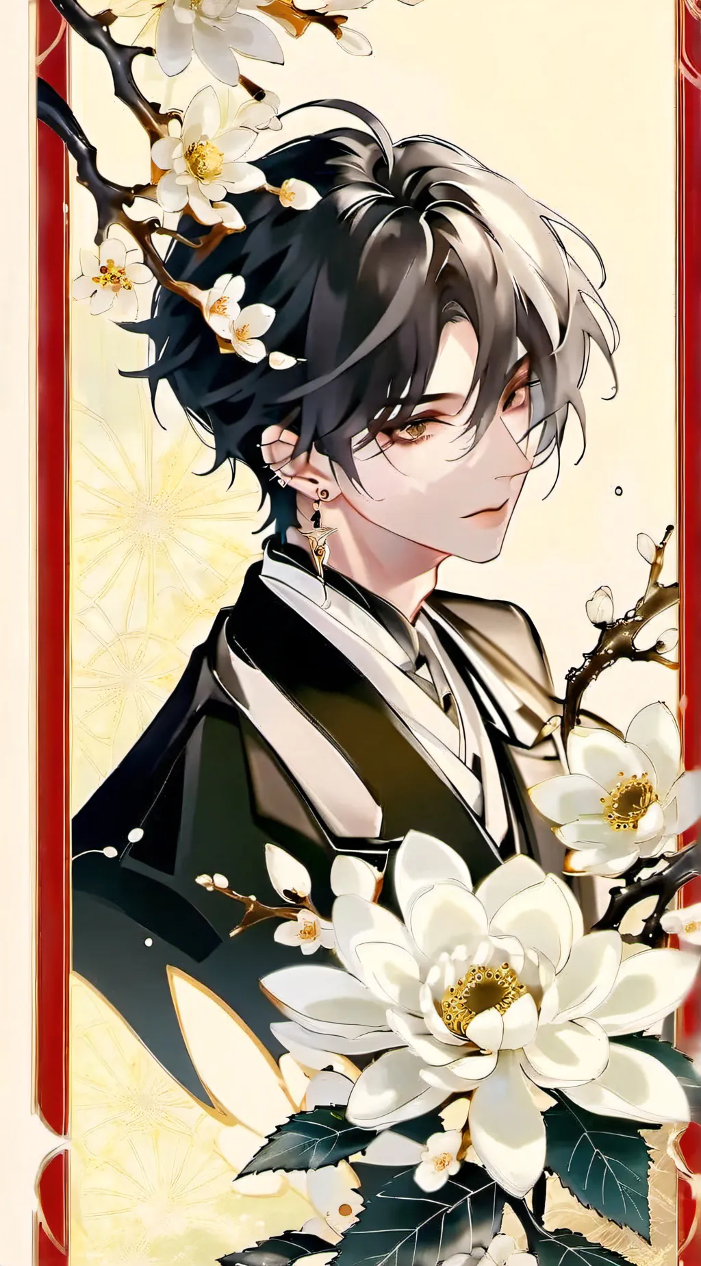 ai character: lucifer  background