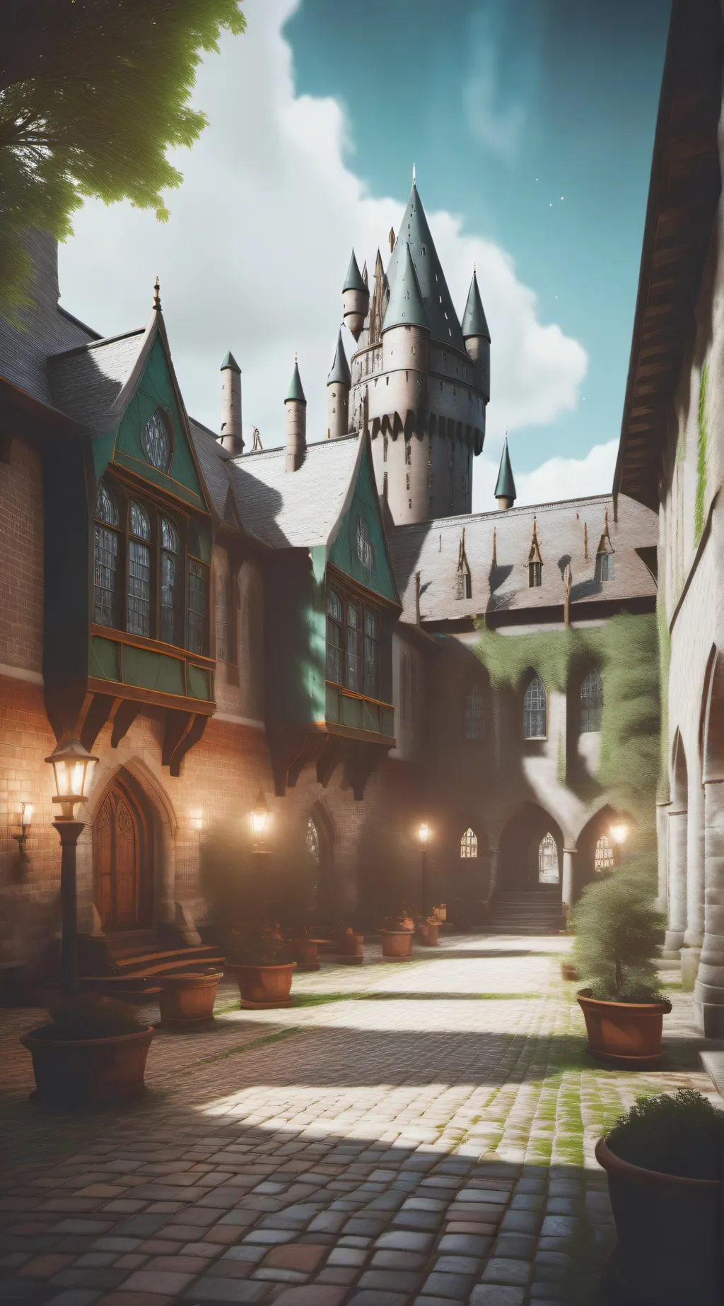 ai character: Harry Potter background