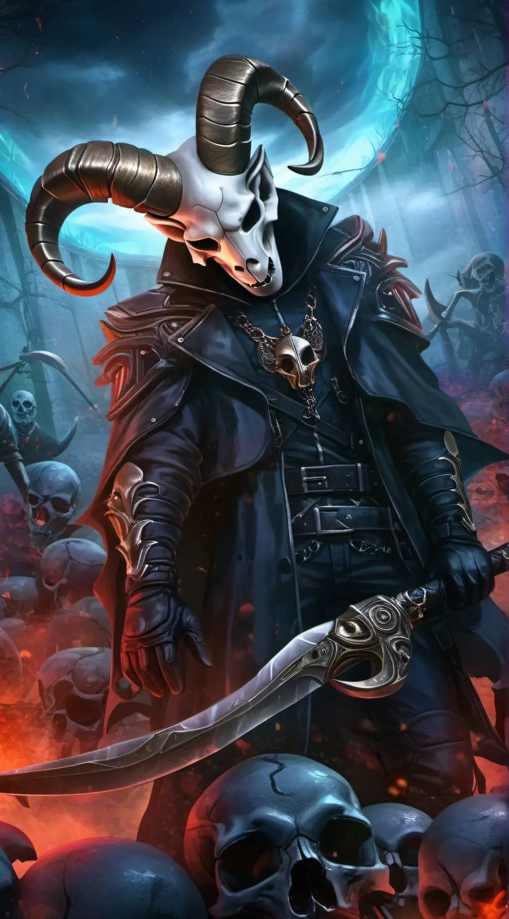 ai character: The Reaper background