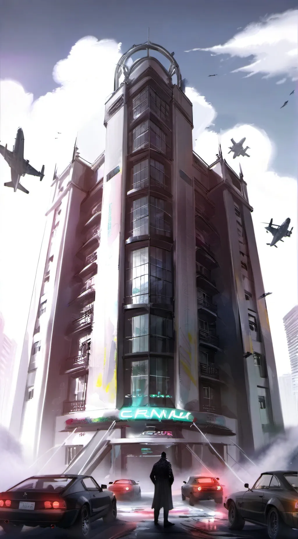 ai character: Entry point C.M.S background