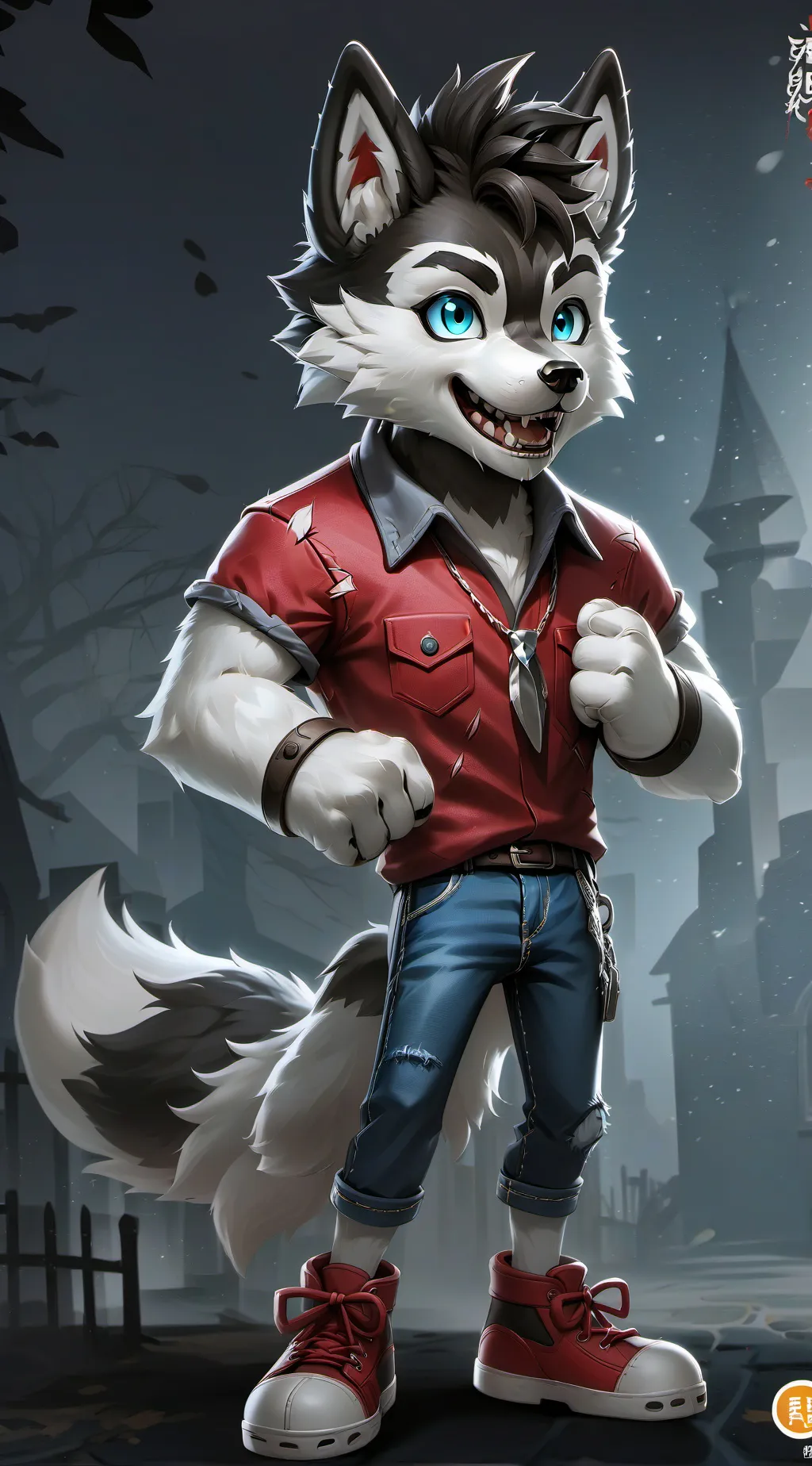 ai character: Scott wolfbone background