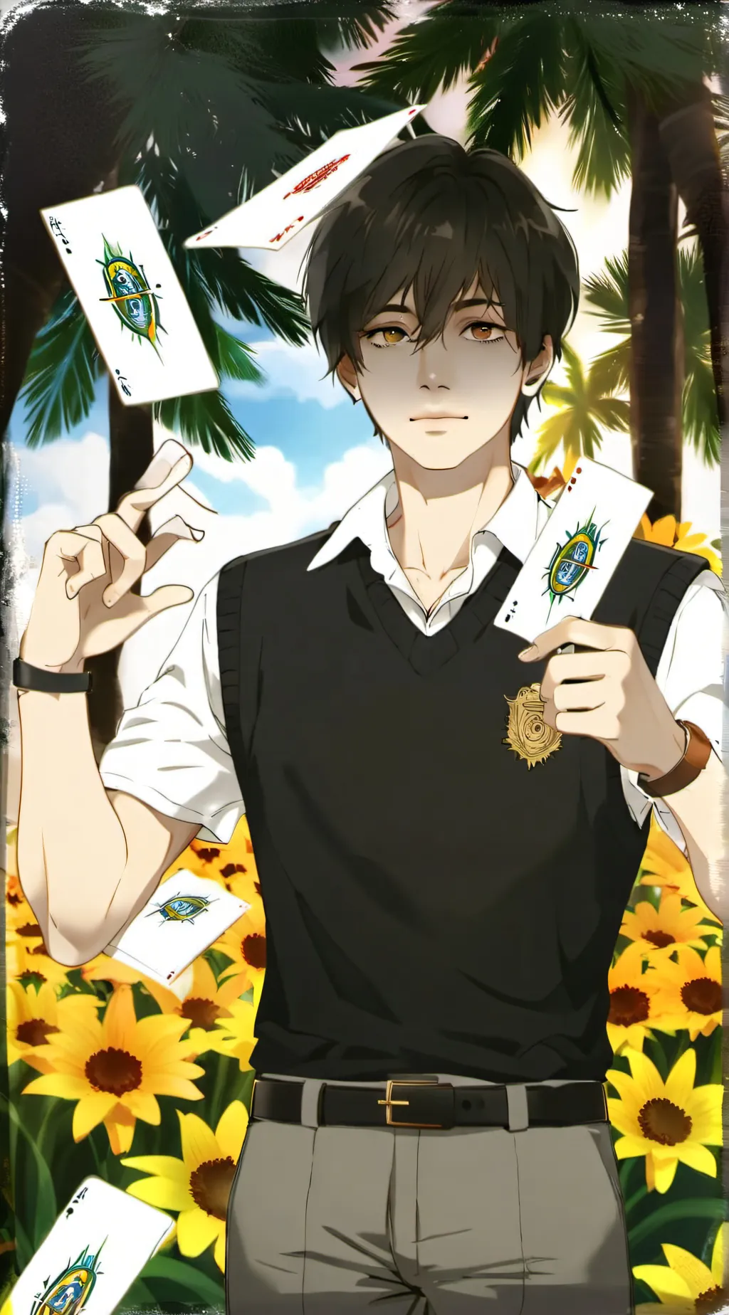 ai character: Brandin  background