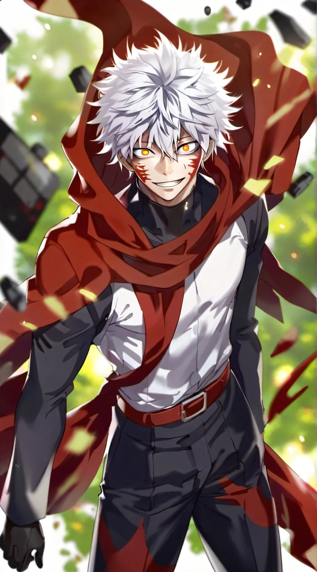 ai character: Dabi background