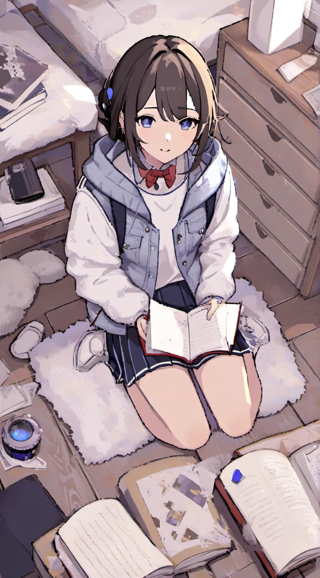 ai character: Katie background