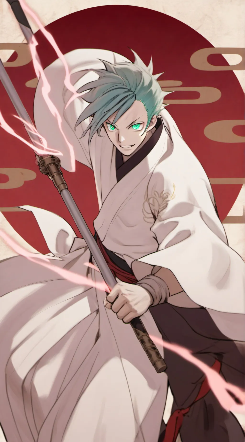 ai character: Kashimo  background