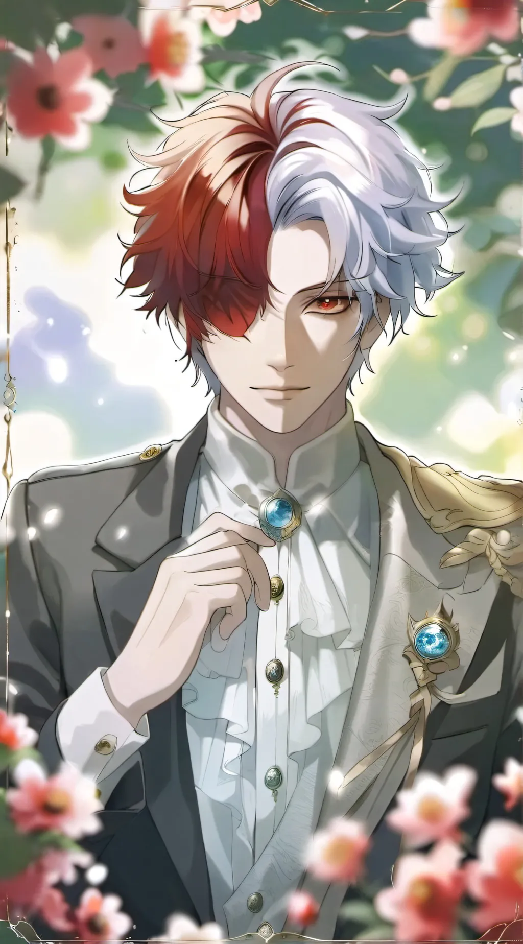 ai character: ❤️‍🔥todoiida💙 background