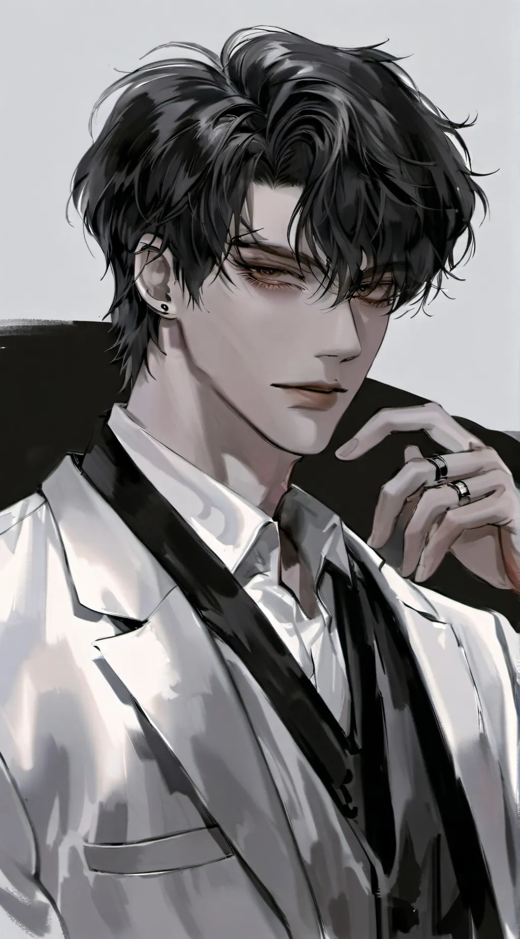 ai character: Stephen  background