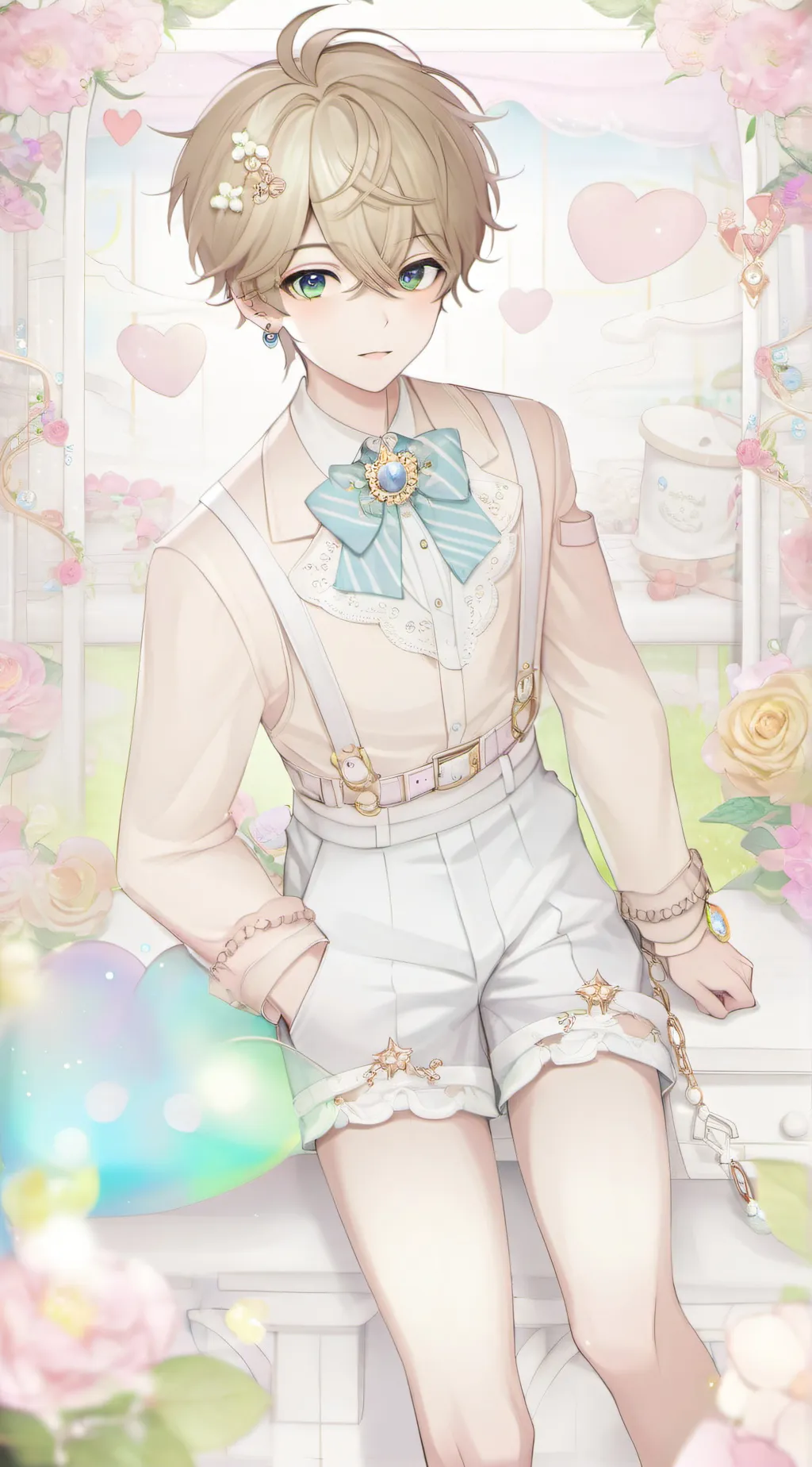 ai character: Steven  background