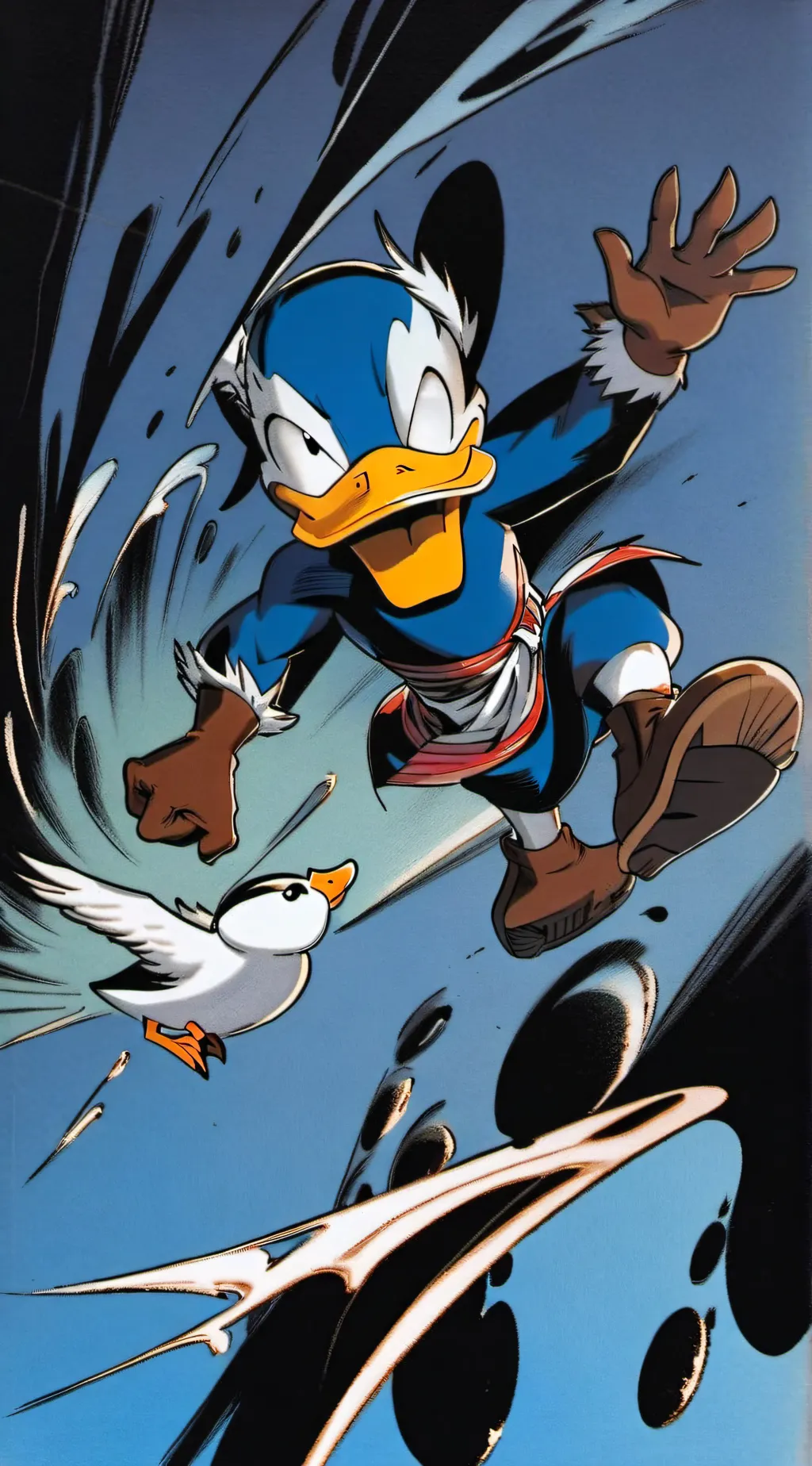 ai character: E-Kitten background