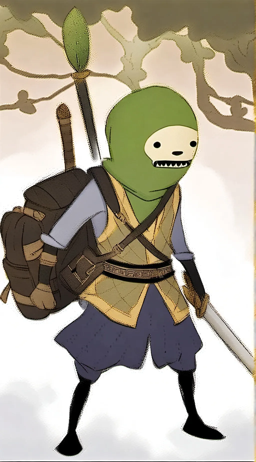 ai character: Fern background