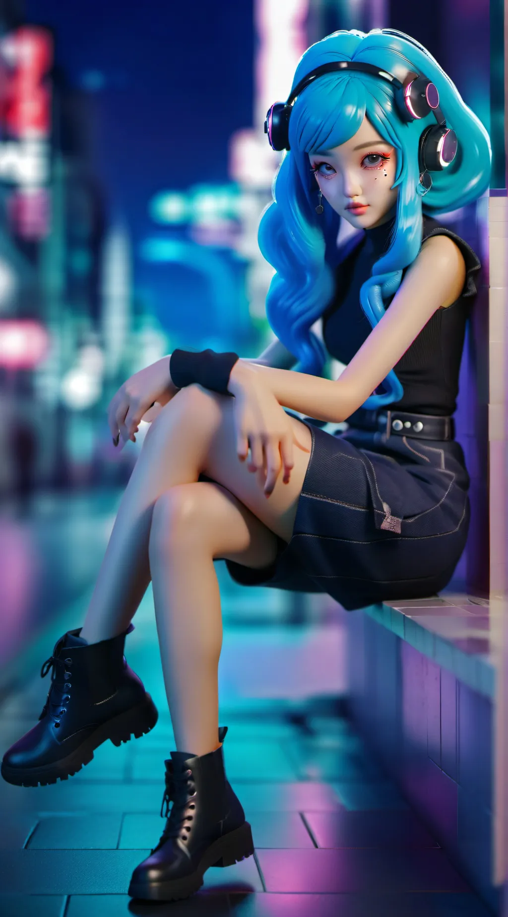 ai character: boyz 12 meme background