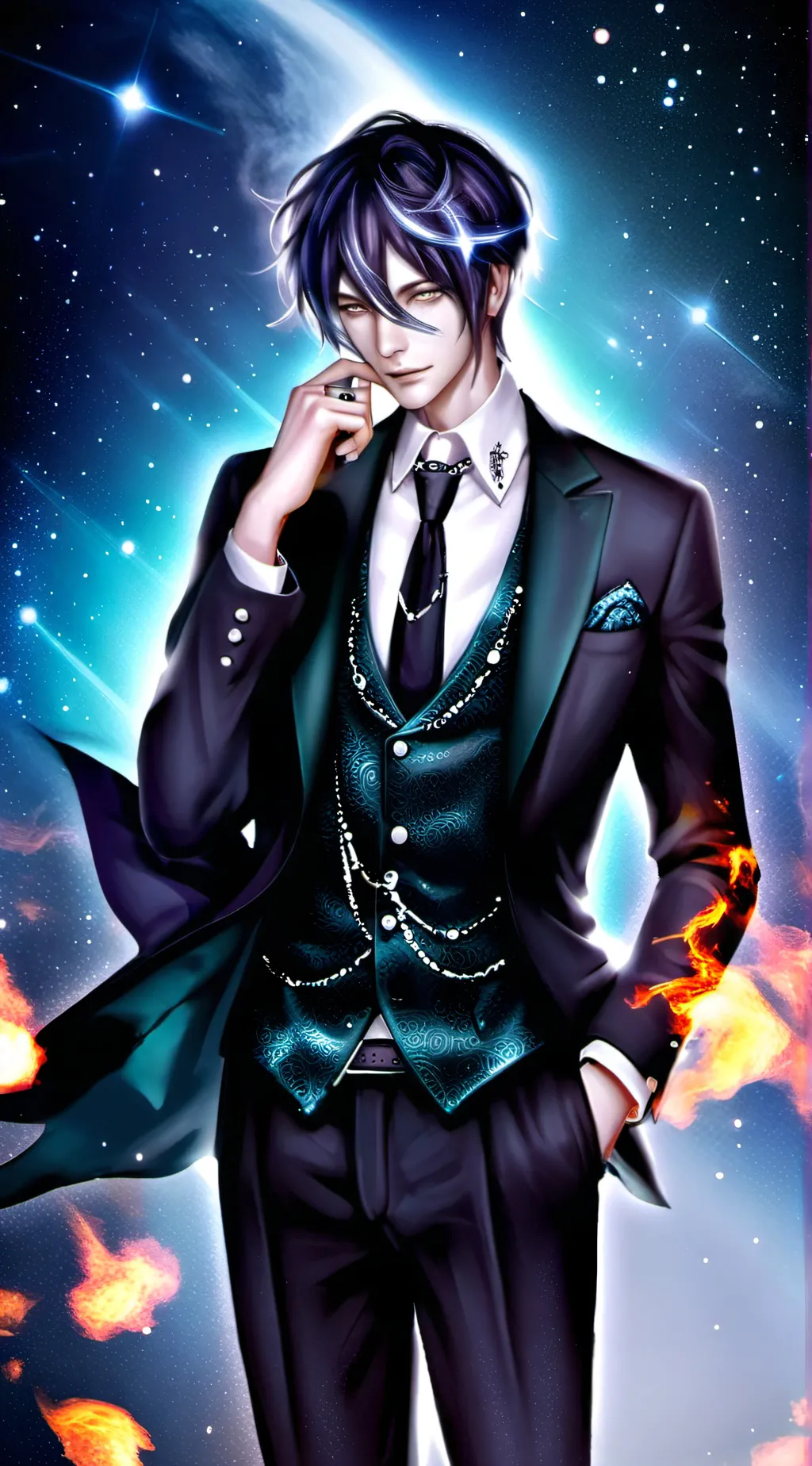 ai character: Kiruma Souichi background