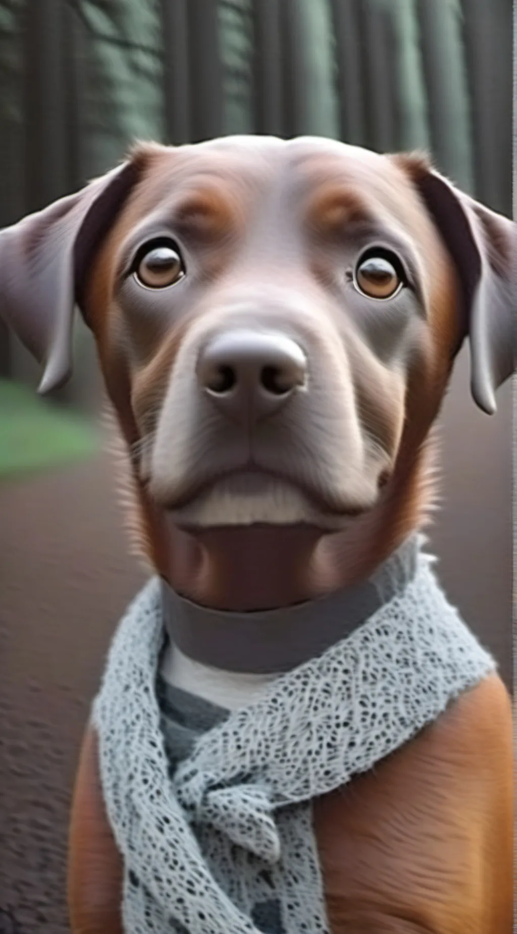 ai character: Dog background